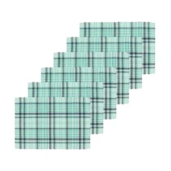 C&F Home McKinley Plaid Thanksgiving Placemats Set Of 6, 13" X 19" -C&F Home GUEST a649baad edfe 4786 a596 b0c6273f1bb9