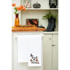 C&F Home Halloween "Trick Or Treat" 100% Cotton Waffle Weave Handtowel -C&F Home GUEST a661bd02 c36f 4ea0 bfc7 eca077879e5f