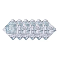 C&F Home Harlan Cotton Napkin Machine Washable Set Of 6 -C&F Home GUEST a6680af9 6234 4e32 877d 6b6160599a7f