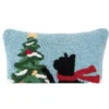 C&F Home Cat Christmas Tree 18" X 18" Hooked Throw Pillow 1 C&F Home Cat Christmas Tree 18" X 18" Hooked Throw Pillow -C&F Home GUEST a93b06f1 a29c 48f9 8d81 d90b97db6eb0