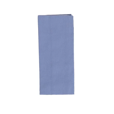 C&F Home Solid Periwinkle Cotton Reversible Napkin Set Of 6 4 C&F Home Solid Periwinkle Cotton Reversible Napkin Set Of 6 - Image 2