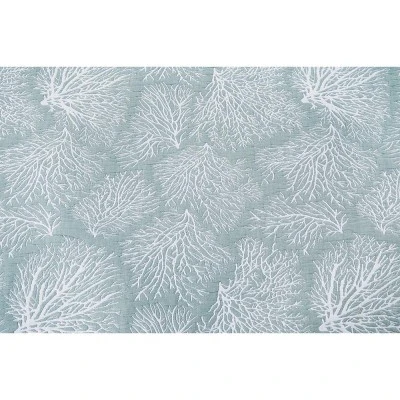 C&F Home Seafoam Coral Jaquard Coverlet Set 6 C&F Home Seafoam Coral Jaquard Coverlet Set - Image 4