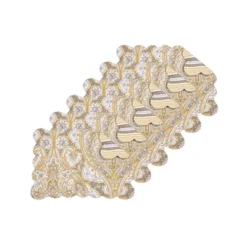 C&F Home Shay Damask Placemats Set Of 6, 13" X 19" -C&F Home GUEST ab731041 d986 4fa2 81c0 fb2a1ac179dd