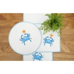 C&F Home Crab Felt Placemats Set Of 6 -C&F Home GUEST ac43fdde 8857 43aa 8512 0cd585475d87