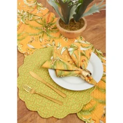 C&F Home Colonial Williamsburg Barbados Sunset Table Runner 14" X 51" -C&F Home GUEST ac7d7bcf 9d5b 473d b9de e8ab4b09d163