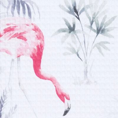 C&F Home 27" X 18" Flamingo Kitchen And Bathroom Graphic Print Hand Towel 3 C&F Home 27" X 18" Flamingo Kitchen And Bathroom Graphic Print Hand Towel