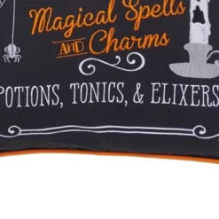 C&F Home "Apothecary Shoppe" Cotton Blend Halloween Accent Throw Pillow 18" X 18" -C&F Home GUEST ad5de881 d74c 400c 8e3d 5be46e518f0f