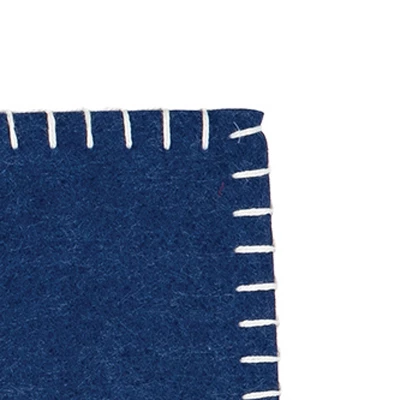 C&F Home Patriotic 4th Of July Solid Blue Sparkler Embroidered Fireworks Design Felt Table Runner 12" X 47.25" 7 C&F Home Patriotic 4th Of July Solid Blue Sparkler Embroidered Fireworks Design Felt Table Runner 12" X 47.25" - Image 5