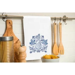C&F Home Blue Harvest Gourd Design Dishtowel -C&F Home GUEST adab4280 ea77 4ef5 bca3 8163edd82388