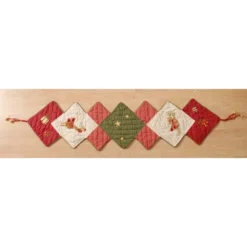 C&F Home Reindeer Quilted Table Runner 16.5" X 70"