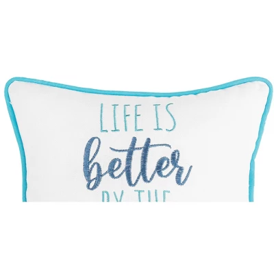 C&F Home Better By The Ocean Embroidered Throw Pillow 3 C&F Home Better By The Ocean Embroidered Throw Pillow