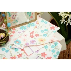 C&F Home Bunnies & Blooms Placemats Set Of 6, 14" X 20" -C&F Home GUEST b2506d8a 8eaa 40b1 9e7d cd99c9237ffd