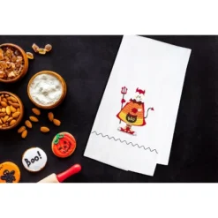 C&F Home Candy Corn Devil Halloween Guest Towel -C&F Home GUEST b2ee9713 538e 49d8 9570 db2f961fd67c