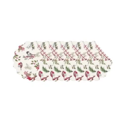 C&F Home Sprig Birds Round Placemats Set Of 6, 17" -C&F Home GUEST b31d5e70 dae6 4658 9aa6 918e0834b293