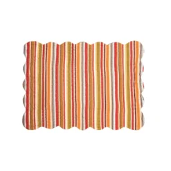 C&F Home Watercolor Pumpkin Quilted 100% Cotton Rectangle Set Of 6 Placemats 13" X 19" -C&F Home GUEST b43be61f 2e1c 4af1 bfee c13a7528822b