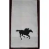 C&F Home Equestrian Face Right Kitchen Towel