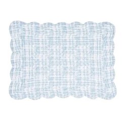 C&F Home Meraki Island Quilted Reversible Blue Coastal Placemats Set Of 6, 13" X 19" -C&F Home GUEST b4e637ad c152 4a9d 8991 664b44ee4711