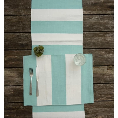 C&F Home Cabana Sky Blue Stripes Table Runner 14" X 72" 4 C&F Home Cabana Sky Blue Stripes Table Runner 14" X 72" - Image 2