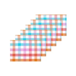 C&F Home Cabana Plaid Gingham Check Placemat, Set Of 6, 13" X 19" -C&F Home GUEST b69d2bd3 985e 413f 88fe a5375fa13405