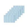 C&F Home Lakeview Stripe Placemat, Set Of 6, 13" X 19"