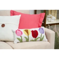 C&F Home 10" X 20" Tulip Garden Hooked Pillow 8 C&F Home 10" X 20" Tulip Garden Hooked Pillow -C&F Home GUEST b75674ac 421f 4613 b64f f0c2333d2aca