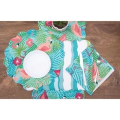 C&F Home Isla Island Cotton Quilted Reversible Rectangular Placemats Set Of 6, 13" X 19" -C&F Home GUEST b95c2d43 7767 43cc 8789 017fc9517517