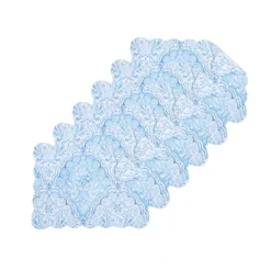 C&F Home Chinoiserie Coast Reversible Machine Washable Scallop Quilt Placemats Set Of 6 -C&F Home GUEST ba5fa229 c8ca 4f4b b223 5962525bfad1