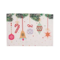 C&F Home Vintage Placemats Set Of 6, 14" X 20"