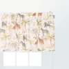 C&F Home Nico Safari Multicolored Valance Set Of 2