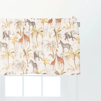 C&F Home Nico Safari Multicolored Valance Set Of 2 3 C&F Home Nico Safari Multicolored Valance Set Of 2