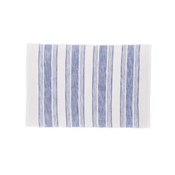 C&F Home Gideon Thin Stripe Navy Placemats Set Of 6, 13" X 19" -C&F Home GUEST bafabc97 1f8e 4e54 8f38 86143443466d