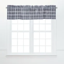 C&F Home Max Plaid Navy Blue Valance Collection -C&F Home GUEST bb38ddf5 174d 4175 b757 7779061315e7