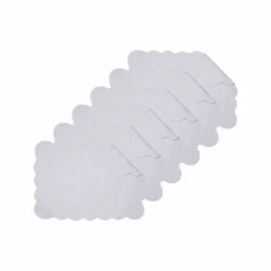 C&F Home Christiana White Reversible Machine Washable Scallop Quilt Placemats Set Of 6 15 C&F Home Christiana White Reversible Machine Washable Scallop Quilt Placemats Set Of 6 -C&F Home GUEST bb804094 1e0c 432a 8c1e 5ab443a6be82