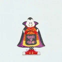 Plum & Post Vampire Halloween Guest Towel -C&F Home GUEST bb942730 ed4d 46c5 8c69 7c8cf66cb175