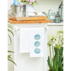 C&F Home Sand Dollar Trio Embroidered Cotton Flour Sack Kitchen Towel -C&F Home GUEST bf321a9e fb1a 445e 826f d41ebf4e1dbc