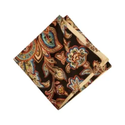 C&F Home Dorothy Autumn Brown Cotton Napkin - Quilted Paisley -C&F Home GUEST c13f5ec5 f5c7 4264 ab8a 55468b6ff941