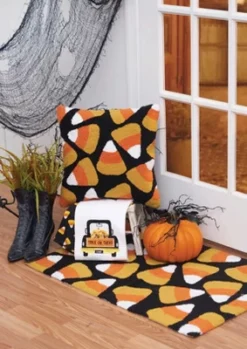 C&F Home Trick Or Treat Candy Corn Truck Halloween Embroidered Cotton Waffle Weave Kitchen Towel -C&F Home GUEST c1a77781 f5b8 4c62 ae0d 52f506761257