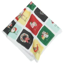 C&F Home Alphabet Grid Printed Napkin Set Of 6 -C&F Home GUEST c24dbf6a d2b0 465f b4bd 6a846135709e