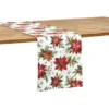 C&F Home Poinsettia Christmas Table Runner 14" X 72" -C&F Home GUEST c25985b7 3626 4454 a910 0780888cf4bb