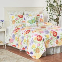 C&F Home 20" X 26" Lilly Yellow Purple Red Pink Floral Cotton Standard Sham - Machine Washable 7 C&F Home 20" X 26" Lilly Yellow Purple Red Pink Floral Cotton Standard Sham - Machine Washable -C&F Home GUEST c33da927 0dd2 4a25 adf1 a7f745aa8498