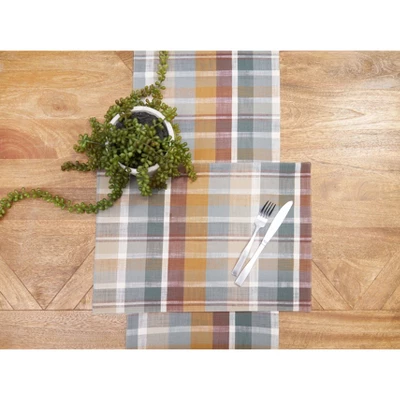 C&F Home Aspen Plaid 100% Cotton Table Runner 13" X 72" 5 C&F Home Aspen Plaid 100% Cotton Table Runner 13" X 72" - Image 3