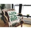 C&F Home 18" X 18" Luck Of The Irish Clover St. Patrick's Pillow -C&F Home GUEST c45a5ac5 28aa 4c89 b240 c198899b9244