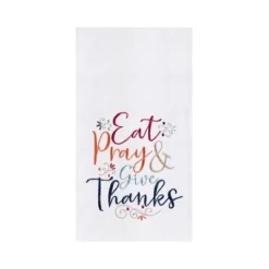 C&F Home Eat Pray & Give Thanks Towel -C&F Home GUEST c51f8669 b82b 418b bf7f 2a9c7056b3fb
