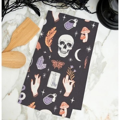 C&F Home Spooky Magic Halloween Kitchen Towel 3 C&F Home Spooky Magic Halloween Kitchen Towel