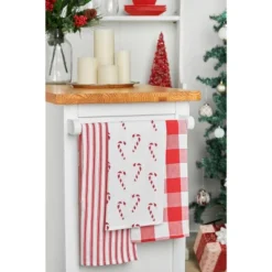 C&F Home Candy Cane Wishes Towel -C&F Home GUEST c7f73403 a1a9 4429 9f8a 075e5e0db780