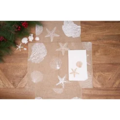 C&F Home Sandy Coast Starfish Coral Shells Placemats Set Of 6 Beach Coastal, 14" X 20" -C&F Home GUEST c96701fd d8a1 481b 9a22 db806415c643