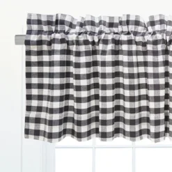 C&F Home Ashford Black Valance