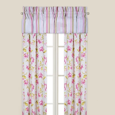 C&F Home Liliann Floral Cotton Window Curtain Drapery Single Panel 3 C&F Home Liliann Floral Cotton Window Curtain Drapery Single Panel