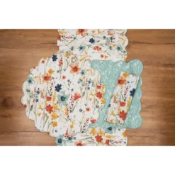 C&F Home Sheila Cotton Napkin Machine Washable Set Of 6 -C&F Home GUEST ca58730a 1474 4254 8a52 8e7a786ffc2e