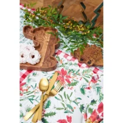 C&F Home Silvia Poinsettia Placemat -C&F Home GUEST caec8429 8395 45e7 8463 edcde860cb9a